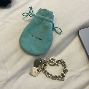 Tiffany bracelet two charms